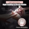 Portable Mini Nail Grinder Nail Remover With Light